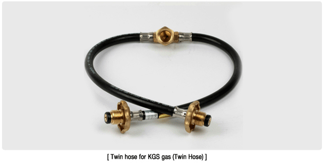 Pigtail hose for LPG gas (Pigtail hose) / Twin hose for KGS gas (Twin Hose)