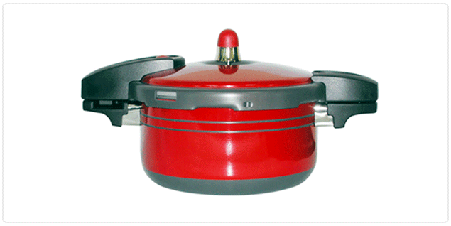 Aluminum stainless pressure cooker